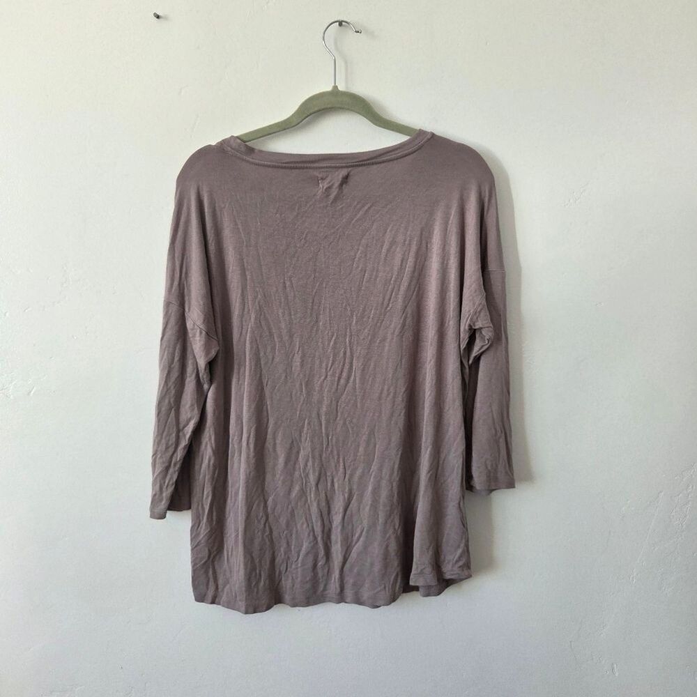 Long Sleeve Shirt Bundle Basics Neutral Solids Knit Tops Large Modest Layering - Picture 16 of 16